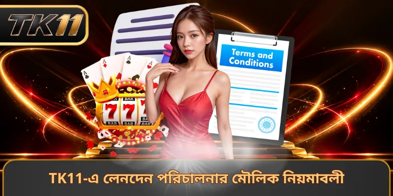 TK11-এ লেনদেন পরিচালনার মৌলিক নিয়মাবলী