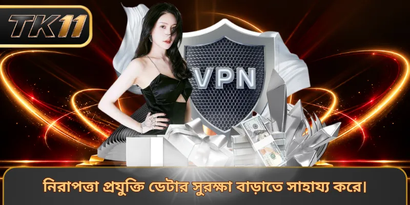 নিরাপত্তা প্রযুক্তি ডেটার সুরক্ষা বাড়াতে সাহায্য করে।