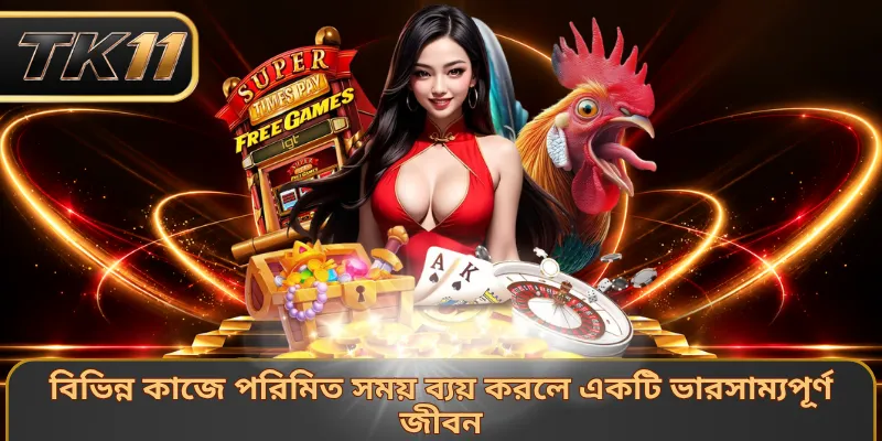 বিভিন্ন কাজে পরিমিত সময় ব্যয় করলে একটি ভারসাম্যপূর্ণ জীবন