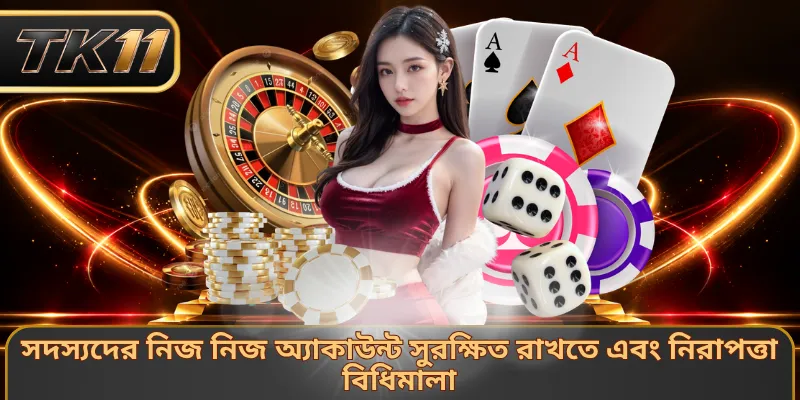 সদস্যদের নিজ নিজ অ্যাকাউন্ট সুরক্ষিত রাখতে এবং নিরাপত্তা বিধিমালা