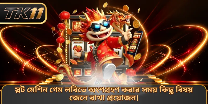 স্লট মেশিন গেম লবিতে অংশগ্রহণ করার সময় কিছু বিষয় জেনে রাখা প্রয়োজন।